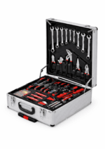 Set Profesional de Scule 399 Piese în Valiză Metalică cu Roți – Chrome Vanadium - imagine 2