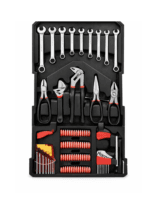 Set Profesional de Scule 399 Piese în Valiză Metalică cu Roți – Chrome Vanadium - imagine 3
