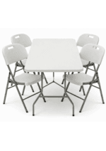 Set masa pliabila catering 180cm cu scaune, gradina si evenimente