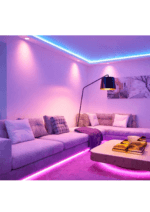 Bandă LED Multicolor 5 metri – cu adaptor și telecomandă - imagine 2