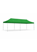 Cort 3×6m-Pavilion Verde, pliabil, structura metalica, impermeabil