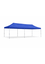 Cort 3×6m-Pavilion Albastru, pliabil, structura metalica, impermeabil