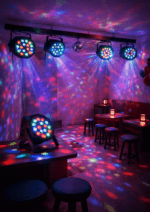 Proiector Jocuri de Lumini PAR 36 LED RGB, 40 Moduri - imagine 3