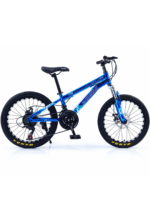 Bicicletă Copii Caraiman Mountain Bike 20/24 Inch, 21 Viteze, Frâne Disc, Albastru