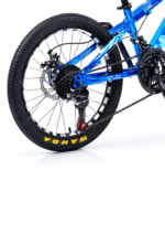 Bicicletă Copii Caraiman Mountain Bike 20/24 Inch, 21 Viteze, Frâne Disc, Albastru - imagine 3
