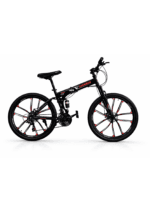 Bicicletă Caraiman pliabilă 26 inch, dublă suspensie, frâne pe disc, 21 viteze