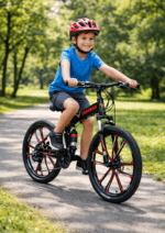 Bicicletă Caraiman pliabilă 26 inch, dublă suspensie, frâne pe disc, 21 viteze - imagine 5