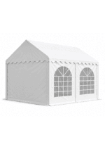 Cort pentru evenimente 3x4 m – PVC rezistent, cadru oțel galvanizat - imagine 2
