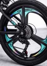 Bicicletă Copii Fulger by Caraiman BC83 MTB, Roți 20 Inch, Frâne pe Disc, 8-12 Ani, Chameleon - imagine 3