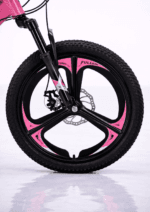 Bicicletă Copii Fulger by Caraiman MTB, Roți 20 Inch, 21 Viteze, Frâne pe Disc, 8-12 Ani, Roz - imagine 2