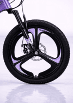 Bicicletă Copii Fulger by Caraiman MTB, Roți 20 Inch, 21 Viteze, Frâne pe Disc, 8-12 Ani, Mov Lila - imagine 2