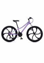 Bicicletă Caraiman MTB, Roți 24/26 Inch, 21 Viteze, Frâne pe Disc,Mov