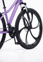 Bicicletă Caraiman MTB, Roți 24/26 Inch, 21 Viteze, Frâne pe Disc,Mov - imagine 2