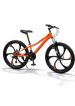 Bicicletă Caraiman MTB, Roți 24 Inch, 21 Viteze, Frâne pe Disc, Portocaliu