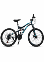 Bicicletă de munte- Albastru 2600S din oțel, Adulti si Tineri
