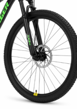 Bicicletă MTB FULGER 24/26 Inch, 21 Viteze, Cadru Oțel, Frâne pe Disc, Suspensie, Shimano - imagine 2