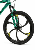 Bicicletă MTB Turqoise 26 Inch, Frâne Disc Shimano, Suspensie, 21 Viteze - imagine 3