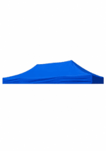 Acoperis 3x6m Albastru pentru Pavilion – Impermeabil, interior Cauciucat – exterior Panzat