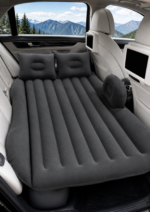 Saltea gonflabilă auto din velur + pompă electrică 12V + accesorii - imagine 4