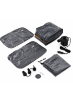 Saltea gonflabilă auto din velur + pompă electrică 12V + accesorii - imagine 6