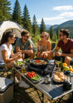 Aragaz Portabil Camping cu Aprindere Piezo – Ideal pentru Camping, Picnic și Pescuit - imagine 4