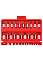 Trusă Tubulare și Biți 46 Piese 1/4” – Set Profesional cu Clichet și Accesorii - imagine 3