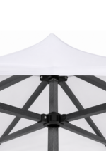 Cort 3x3m Pavilion cu Cadru de Otel, Picioare Hexagonale, Rezistent si Impermeabil - imagine 2