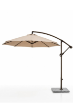 Umbrelă Suspendantă 3 Metri pentru Terasă / Gradină- Beige