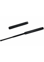 Baston Telescopic Police 50 cm – 3 Segmente din Oțel cu Husă pentru Curea